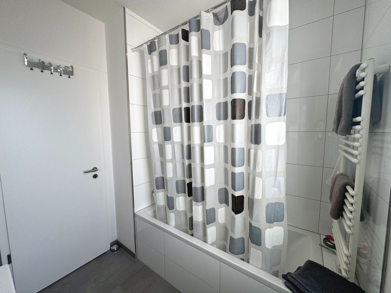 Handtuchhalter zusätzl zur Fussbodenheizung