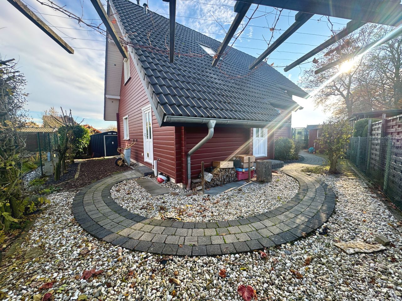 Blick von der 2. Terrasse 