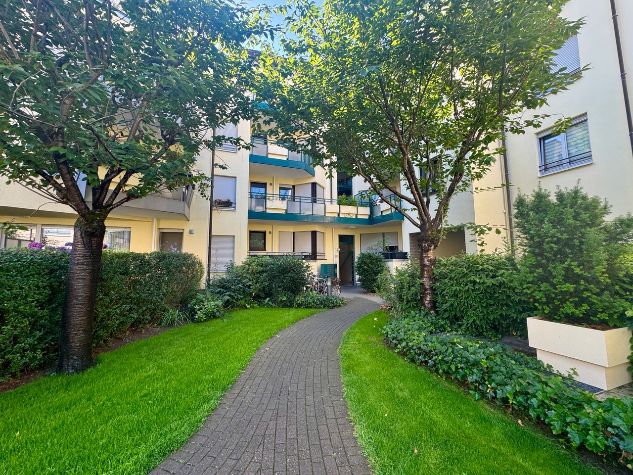 Rückseite des Hauses