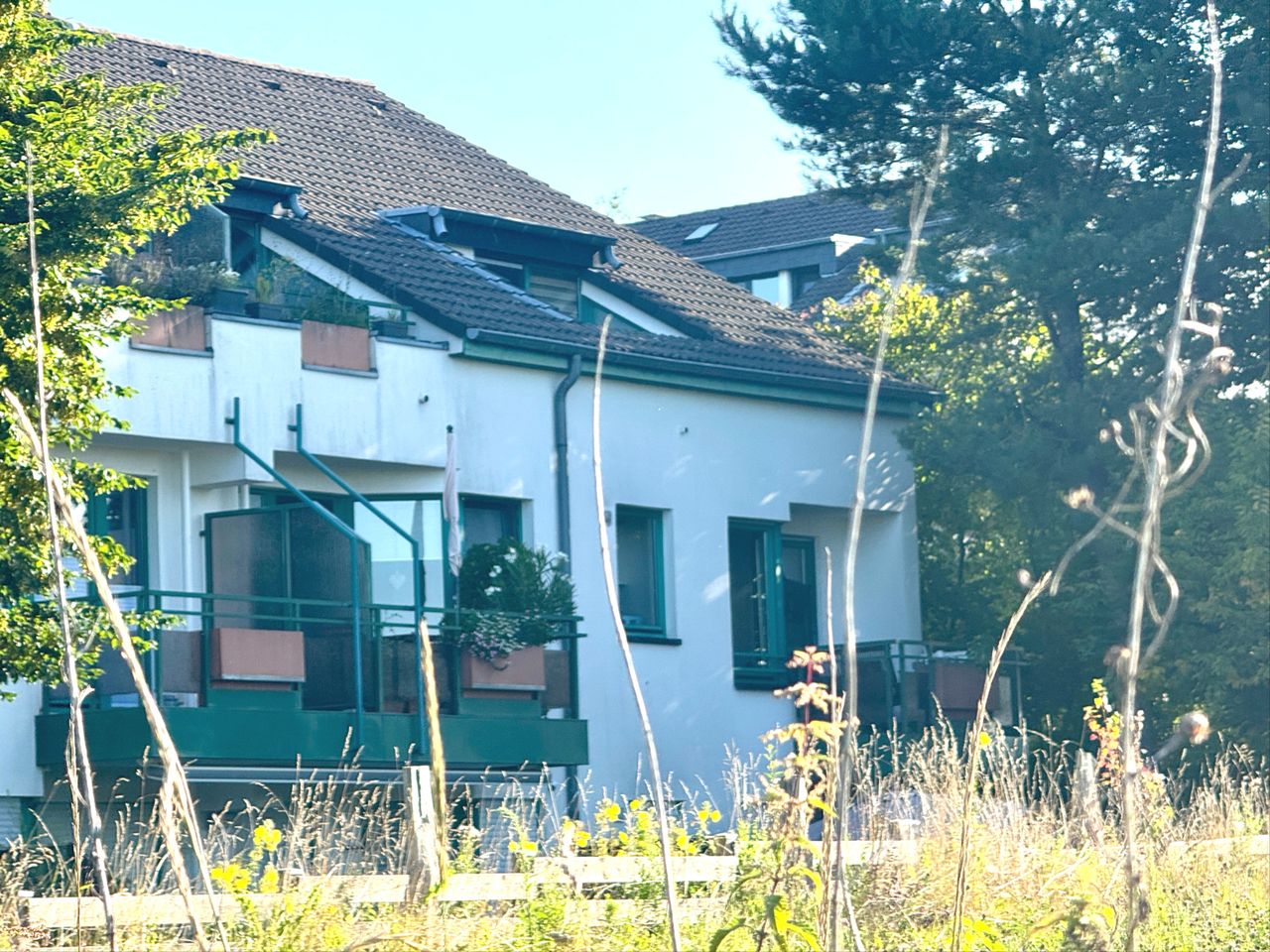 Rückansicht Balkonseite