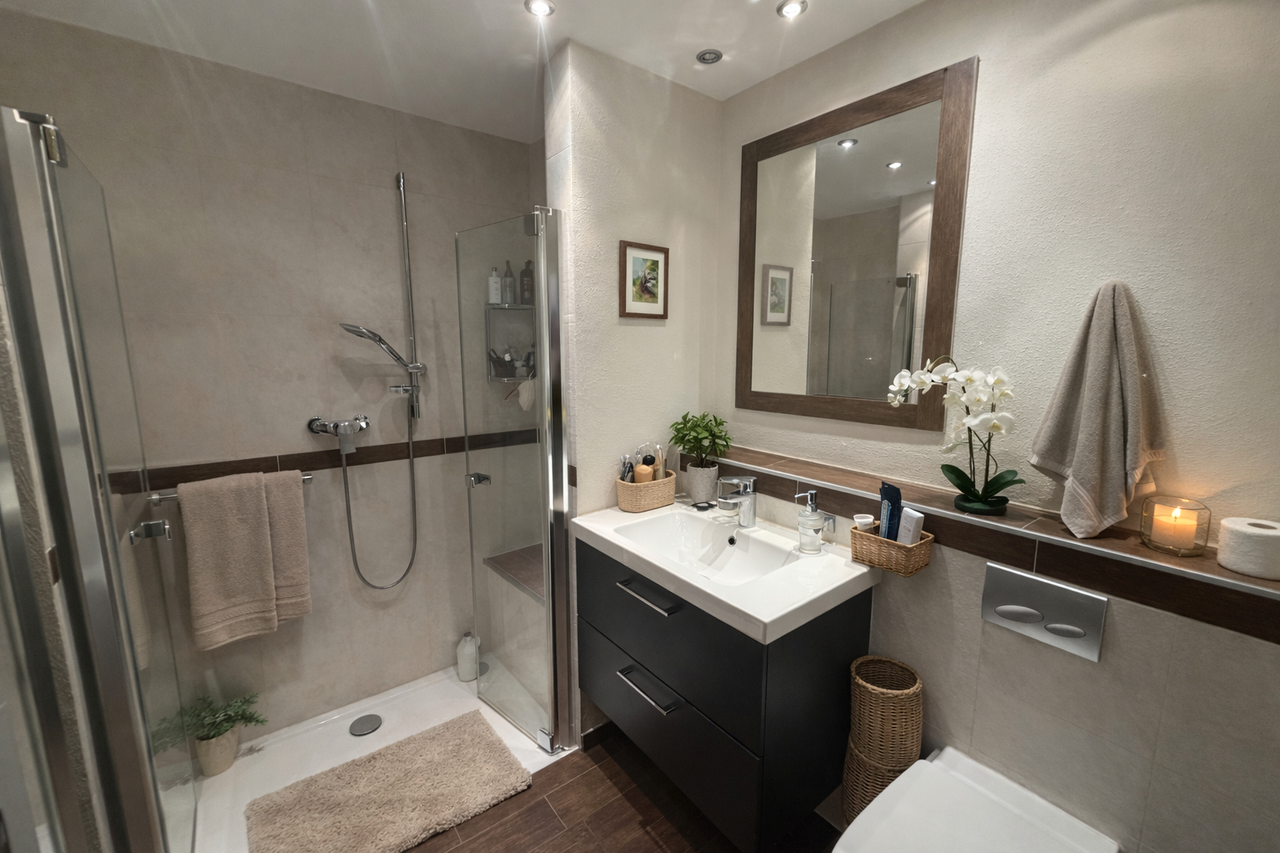 IMAGE - Bad mit Deko