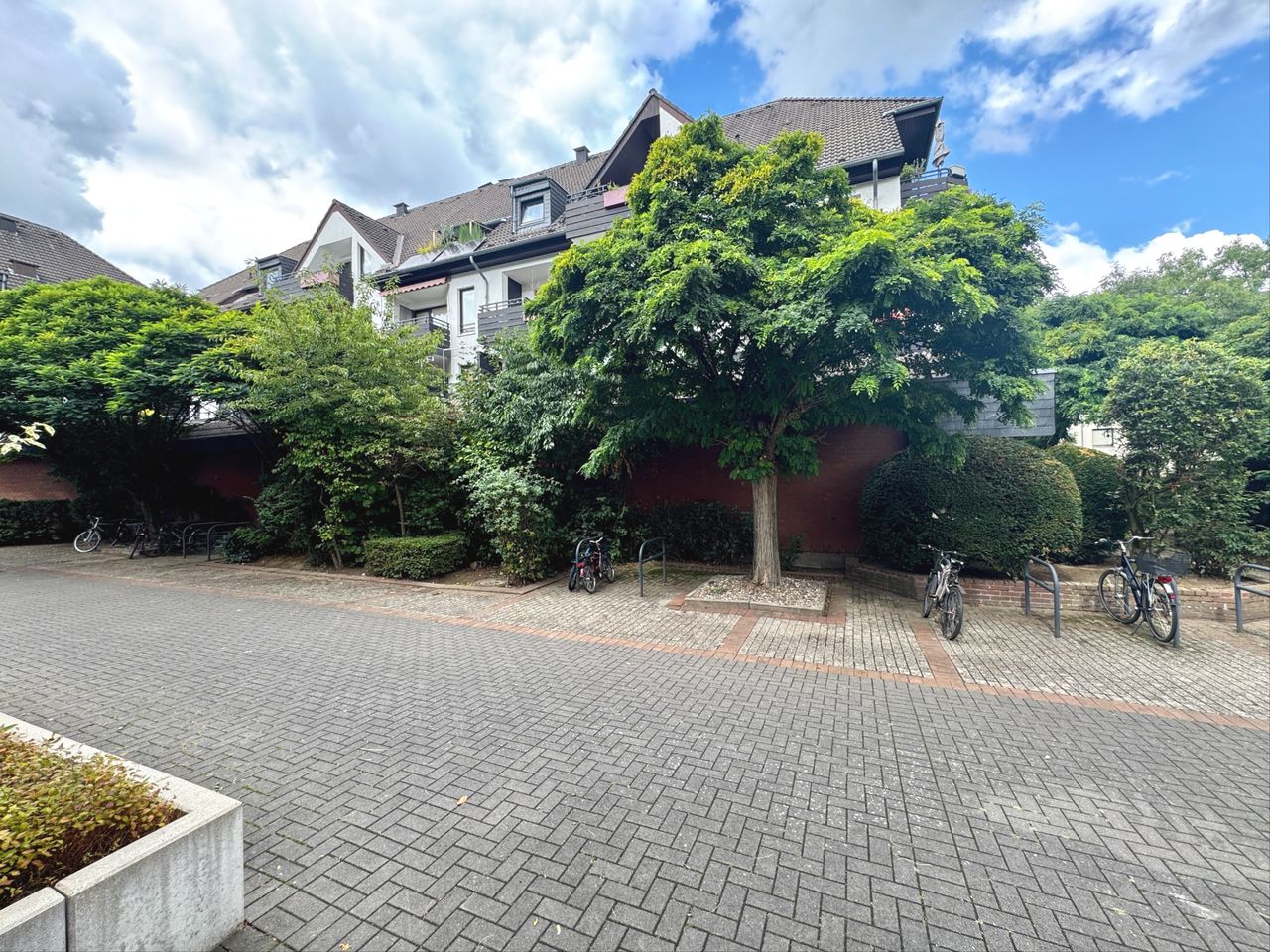 Rückseite des Hauses