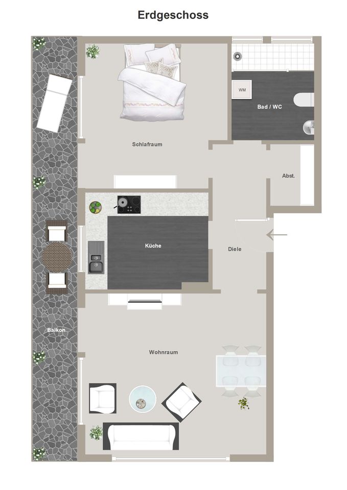 Grundriss EG links