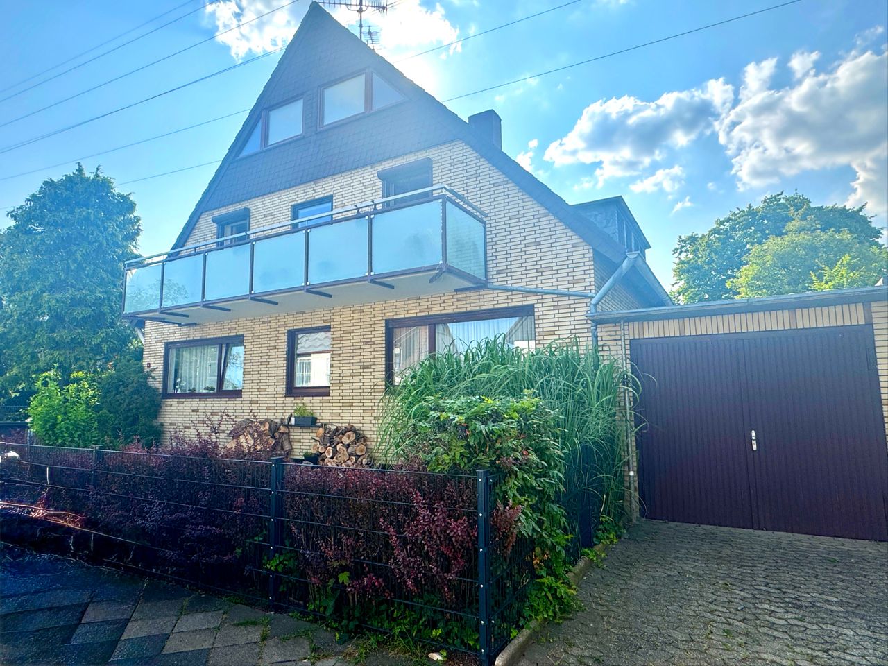 Garage am Haus
