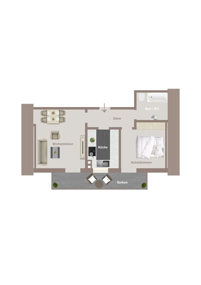 Grundriss 1. OG rechts