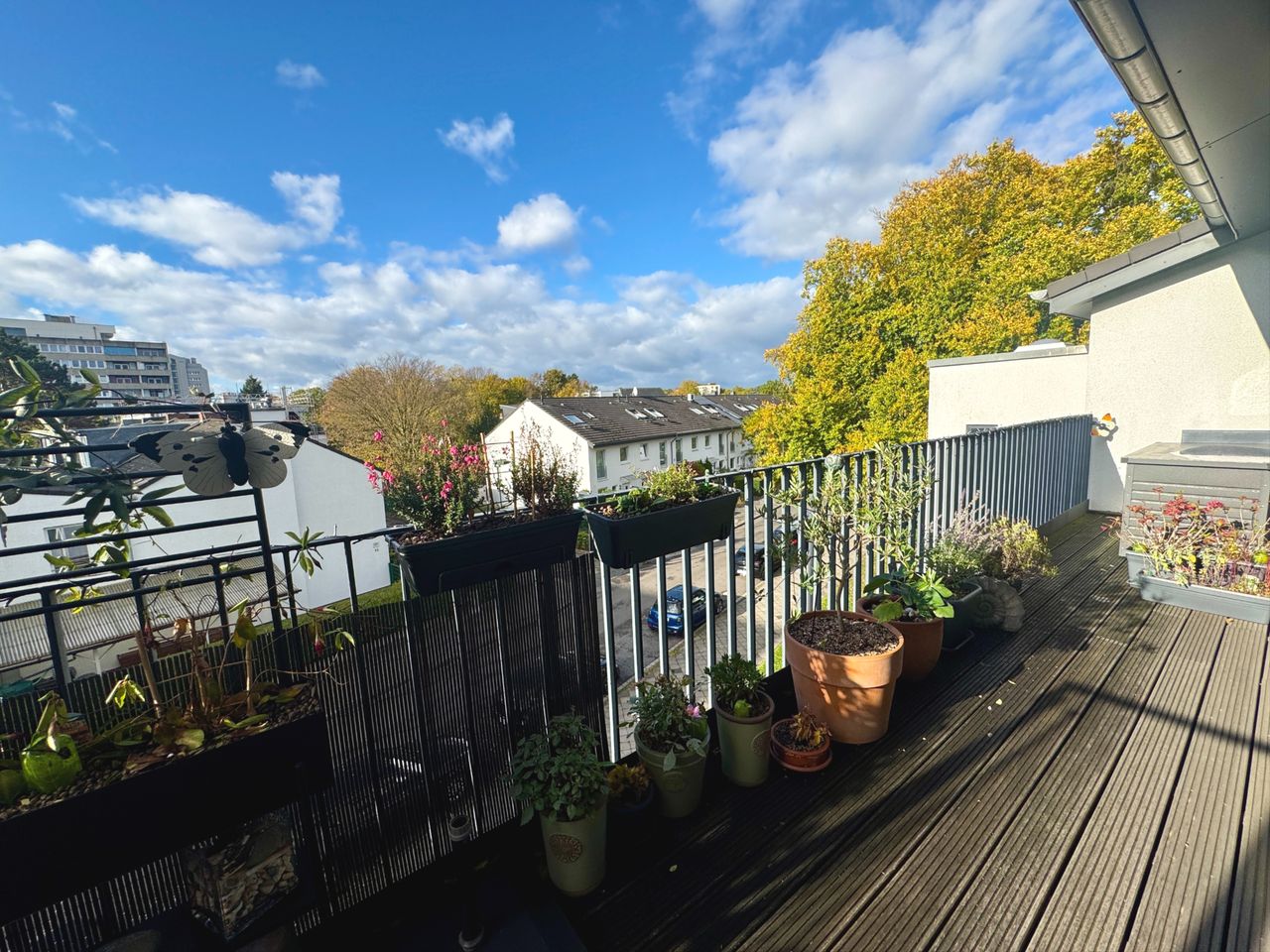 freie Terrassensicht