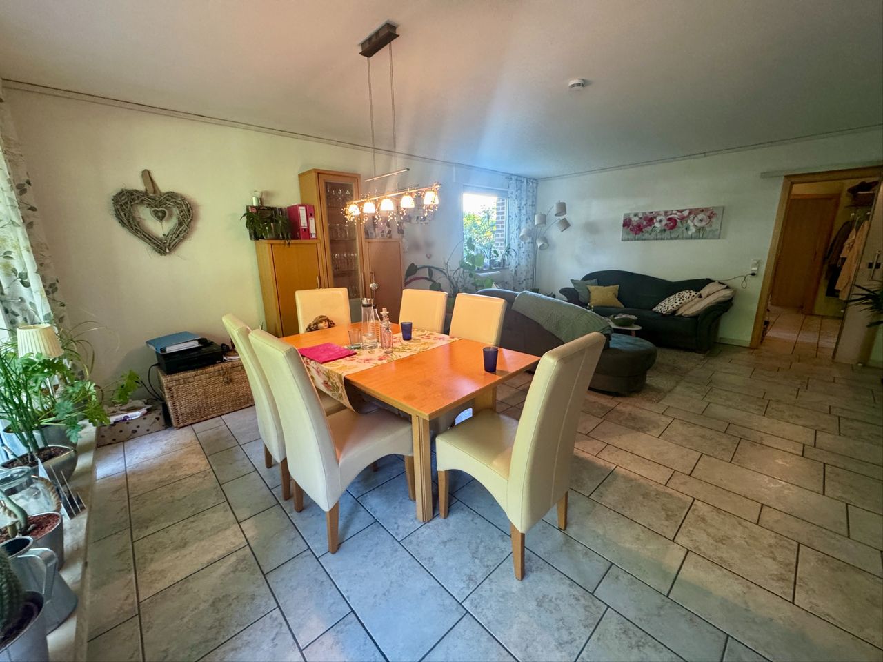 Essbereich im Wohnraum 