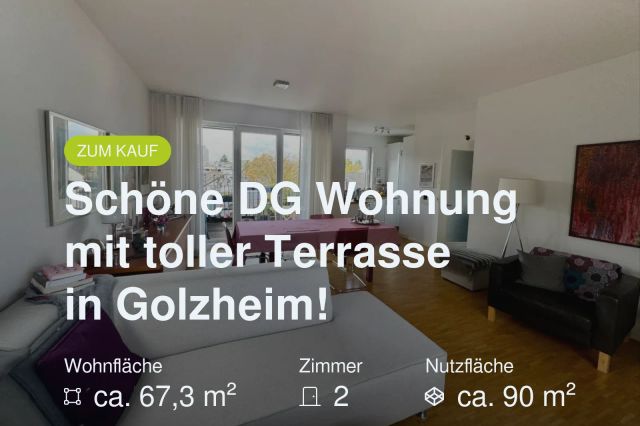 Neu im Angebot: Schöne DG Wohnung mit toller Terrasse in Golzheim!