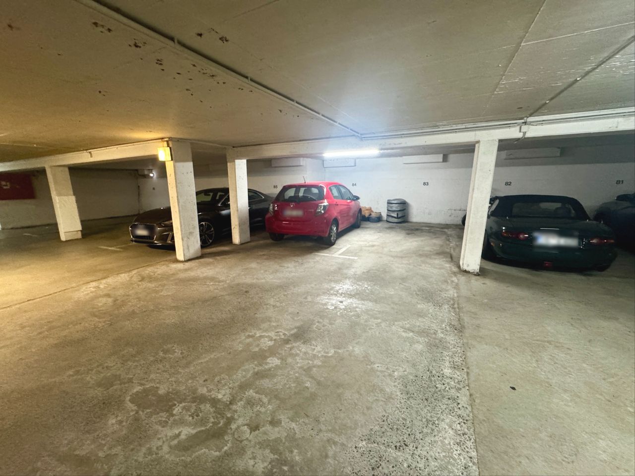 eigener Platz in der TG