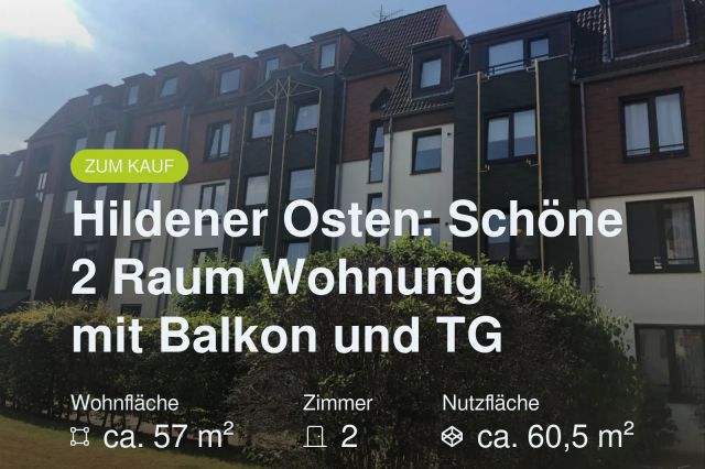 Neu im Angebot: RESERVIERT – Helle und gemütliche 2 Raum Wohnung mit Balkon und TG
